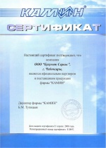 Лицензии и сертификаты компании "Бухучет сервис"
